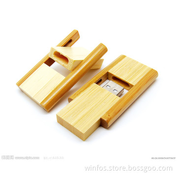 Swivel Wood USB Flash Memory